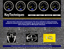 Tablet Screenshot of keytechniques.net